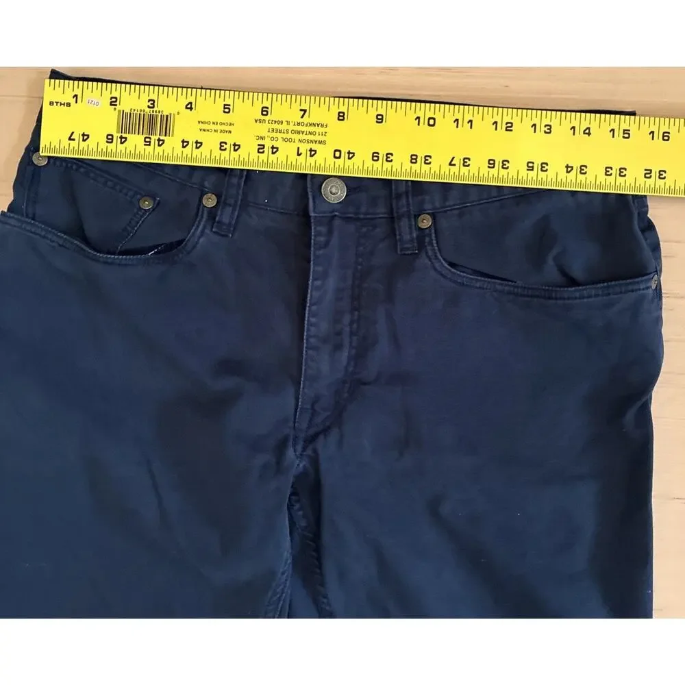 Polo Ralph Lauren Men's Size 30x30 Stretch Slim Fit Leather Patch Chino Pants